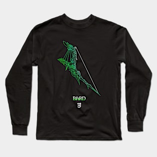 Bard Fantasy Job Weapon Long Sleeve T-Shirt